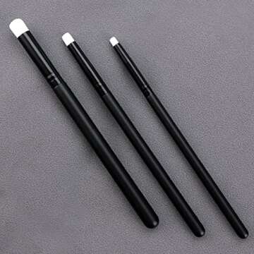UNIMEIX Mini Blending Brushes for Card Making, Dry Brush Miniature Painting Background Blender Paint...