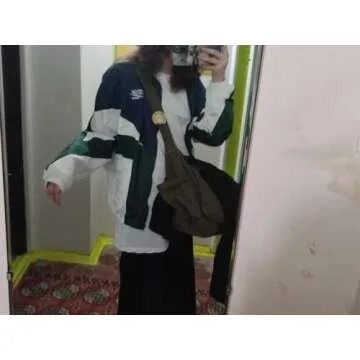 XPONNI Y2K Women's Zip Up Jacket Trendy Lightweight Fall