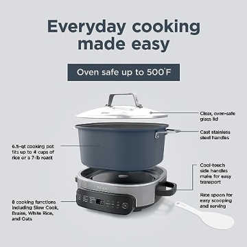Ninja MC1101 Foodi Multi-Cooker: 8-in-1 Kitchen Solution