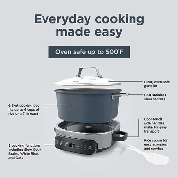 Ninja MC1101 Foodi Multi-Cooker: 8-in-1 Kitchen Solution