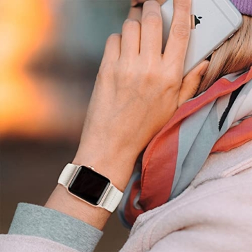 MITERV Stretchy Nylon Loop Bands for Apple Watch 38mm to 49mm