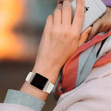 MITERV Stretchy Nylon Loop Bands for Apple Watch 38mm to 49mm