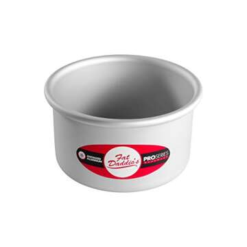 Fat Daddio's PCC-53 Anodized Aluminum Round Cheesecake Pan, 5 x 3 Inch