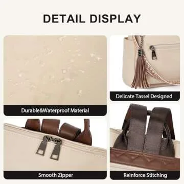 Telena Vegan Leather Backpack Purse - Stylish & Functional