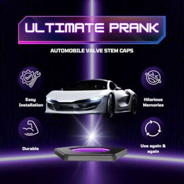 Funny Glow in The Dark Tire Valve Stem Caps