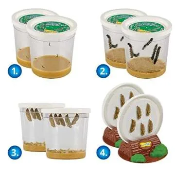 Insect Lore Butterfly Pavilion with Live Caterpillars Kit