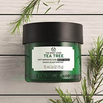 Vegan Tea Tree Night Mask for Clearer Skin by The Body Shop
