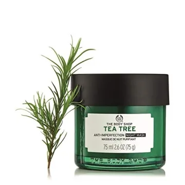Vegan Tea Tree Night Mask for Clearer Skin by The Body Shop