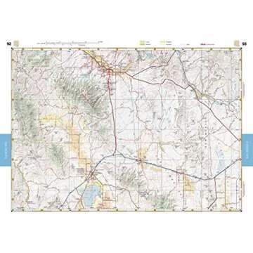 Arizona Benchmark Road & Recreation Atlas for Outdoor Adventurers