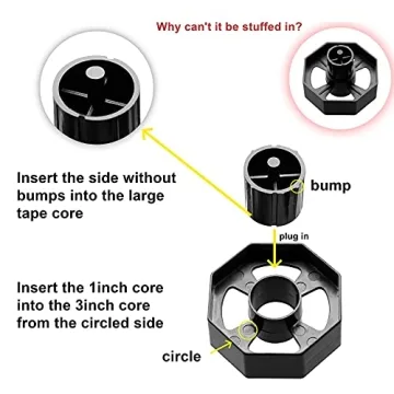 IHOMECOOKER Desktop Tape Dispenser - Versatile & Stylish Holder