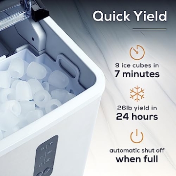 Igloo Automatic Ice Maker Produces 26 lbs of Ice Daily