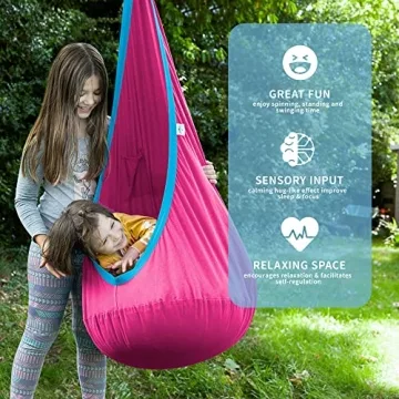 Buy OUTREE Kids Pod Swing - Comfortable Sensory Swing Seat