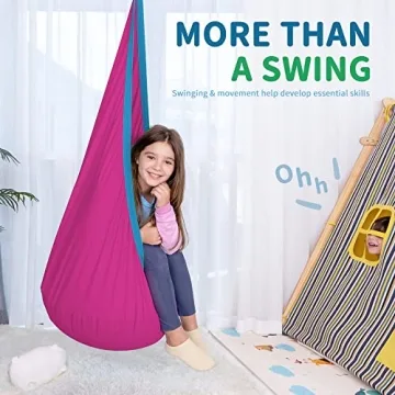 Buy OUTREE Kids Pod Swing - Comfortable Sensory Swing Seat