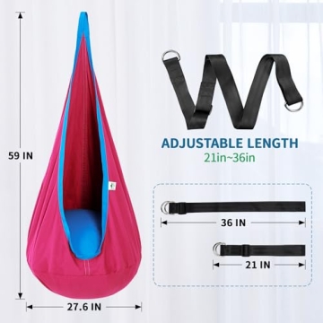 Buy OUTREE Kids Pod Swing - Comfortable Sensory Swing Seat