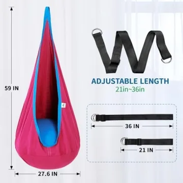 Buy OUTREE Kids Pod Swing - Comfortable Sensory Swing Seat