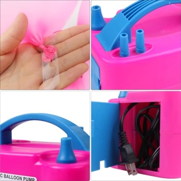 Portable 600W Electric Balloon Pump for Party Decorations