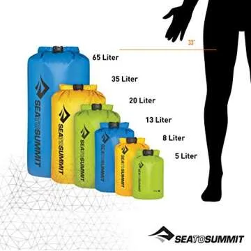 Waterproof Sea to Summit Packsack Stopper Dry Bag for Adventure