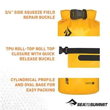 Waterproof Sea to Summit Packsack Stopper Dry Bag for Adventure