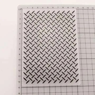 4.1 by 5.8 Inches Ellipse Shape Background Plastic Embossing Folders for Scrapbooking Paper-Card Christmas Folders