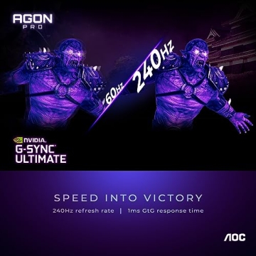 AOC Agon PRO AG274QG 27" Gaming Monitor - QHD 240Hz Performance