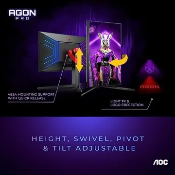 AOC Agon PRO AG274QG 27" Gaming Monitor - QHD 240Hz Performance