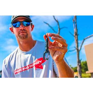 Yum Chrsitie Craw Soft Plastic Bait Fishing Lure - Great for Flipping and Pitching and as a Jig Trai...