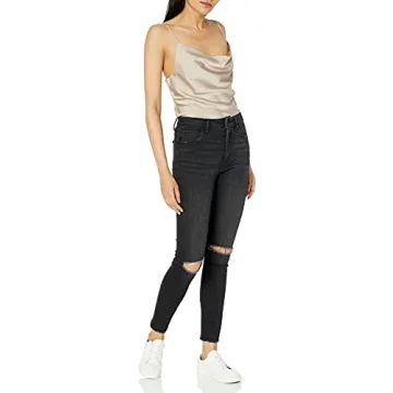 The Drop Women's Christy Cowl Neck Cami - Elegant Silky Top