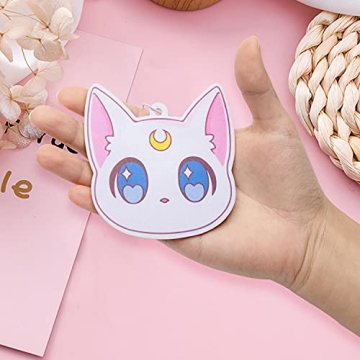 L1rabe Anime Moon Cat Air Freshener for Cars