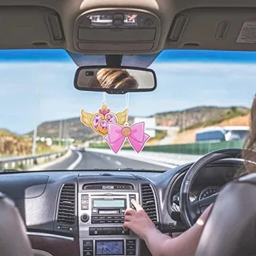 L1rabe Anime Moon Cat Air Freshener for Cars