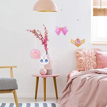 L1rabe Anime Moon Cat Air Freshener for Cars