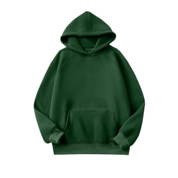 Caracilia Women's Oversized Hoodies Sweatshirts Pullover Fleece Long Sleeve Tops with Pockets 2024 F...