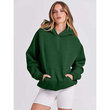 Caracilia Women's Oversized Fleece Pullover Hoodie