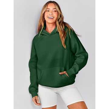 Caracilia Women's Oversized Fleece Pullover Hoodie