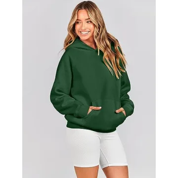 Caracilia Women's Oversized Fleece Pullover Hoodie