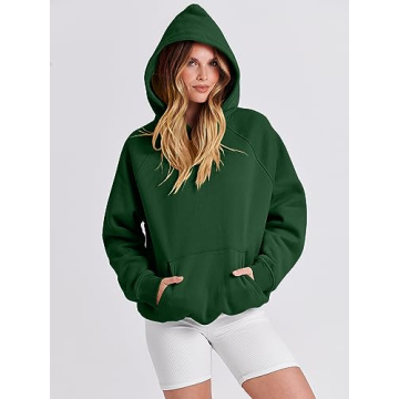 Caracilia Women's Oversized Fleece Pullover Hoodie