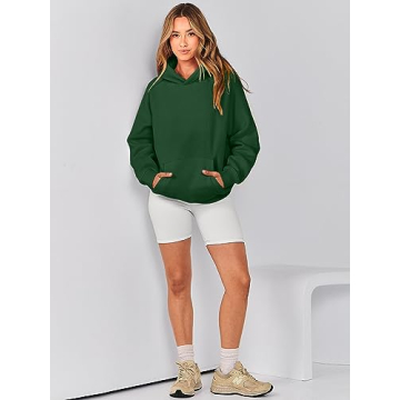 Caracilia Women's Oversized Fleece Pullover Hoodie