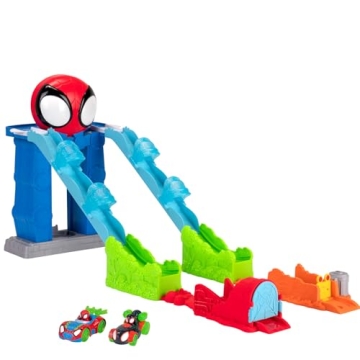 MARVEL Spidey Mega Jump HQ Track for Kids' Fun
