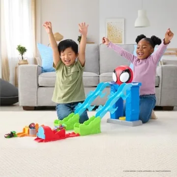 MARVEL Spidey Mega Jump HQ Track for Kids' Fun