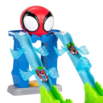 MARVEL Spidey Mega Jump HQ Track for Kids' Fun