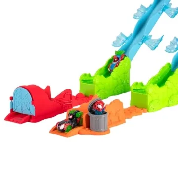 MARVEL Spidey Mega Jump HQ Track for Kids' Fun