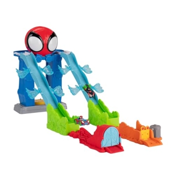 MARVEL Spidey Mega Jump HQ Track for Kids' Fun