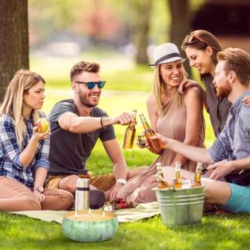 Citronella Candles Outdoor, 3-Wick 3 x 12oz Candle for Home Patio up to 240 Hours Burning, Natural Soy Wax Citronella Candle Bulk for Garden Yard Home Balcony Camping Backyard, Summer Candle Gift