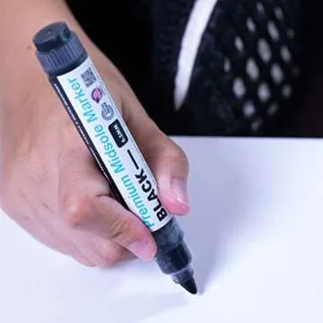 Wilkins Premium Midsole Marker for Customization Paint on Leather, Suede, Fabric and Soft Foam for 2...