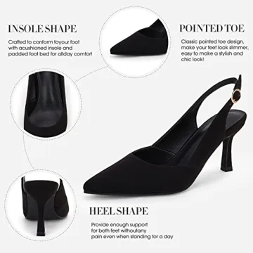 Rilista Women's Kitten Heels - Elegant & Comfortable