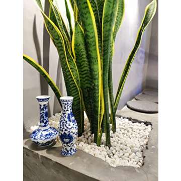 Small Blue & White Porcelain Vases for Elegant Decor