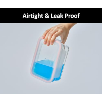 Glasslock 20-Piece Airtight Glass Food Storage Set