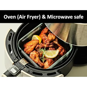 Glasslock 20-Piece Airtight Glass Food Storage Set