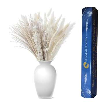 Natural Dried Pampas Grass Bouquet for Elegant Decor