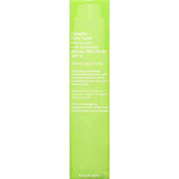 Cetaphil Daily Moisturizer with SPF 15 for Healthy Skin