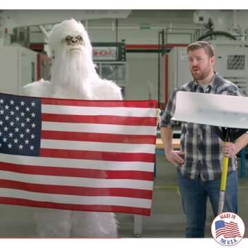 The Snowplow the Original Snow Pusher 48" Wide Model